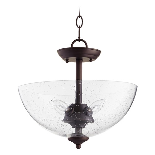 Quorum Lighting Oiled Bronze Pendant by Quorum Lighting 2840-14-86