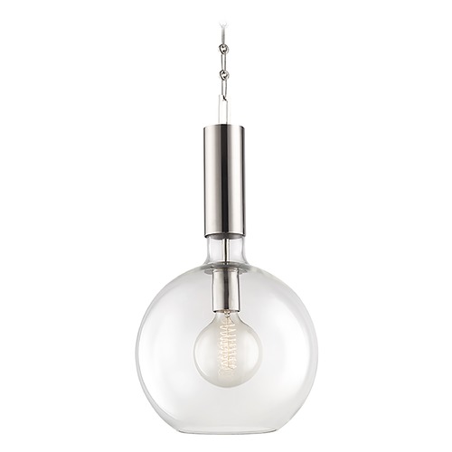 Hudson Valley Lighting Raleigh Polished Nickel Pendant by Hudson Valley Lighting 1413-PN