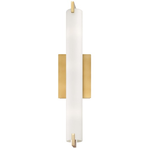 George Kovacs Lighting Tube Honey Gold LED Sconce by George Kovacs P5044-248-L