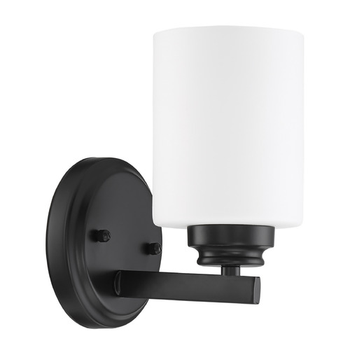 Bolden Flat Black Sconce by Craftmade Lighting