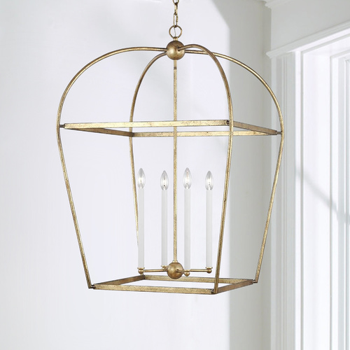 Chapman & Meyers Stonington 24.63-Inch Antique Gild by Visual Comfort Studio