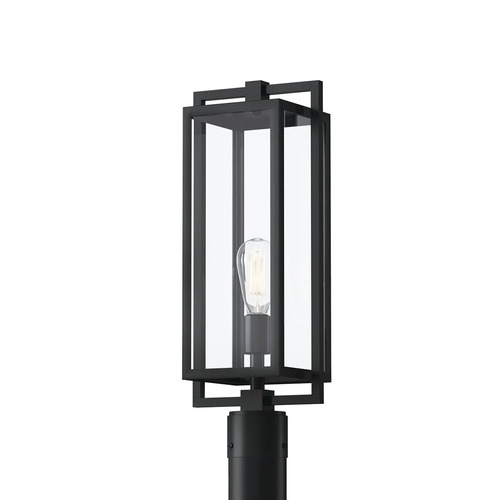 Goson 21-Inch Outdoor Post Light in Black by Kichler Lighting