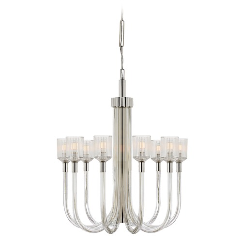 Kelly Wearstler Reverie Chandelier in Nickel by Visual Comfort Signature