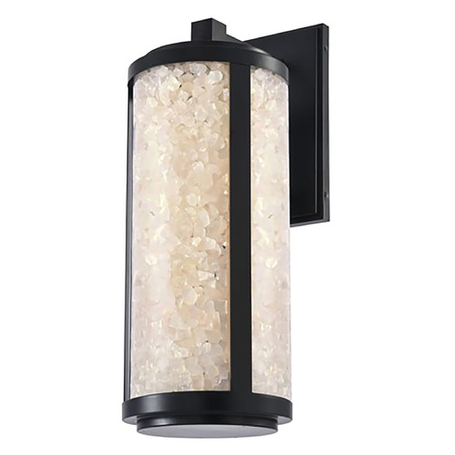 Minka Lavery Bexley Manor Black with Gold Outdoor Wall Light by Minka Lavery 8183-66A-L