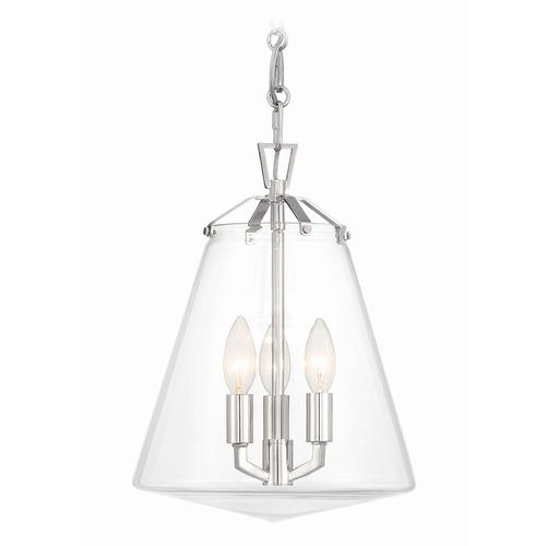 Crystorama Lighting Voss Polished Nickel Chandelier