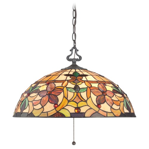 Kami Pendant in Vintage Bronze by Quoizel Lighting