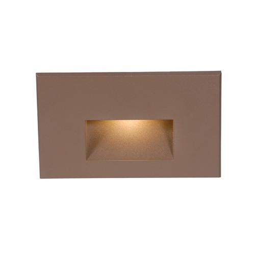 Bronze LED Recessed Step Light with Blue LED by WAC Lighting