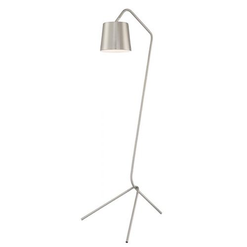 Quana Brushed Nickel Floor Lamp by Lite Source Lighting