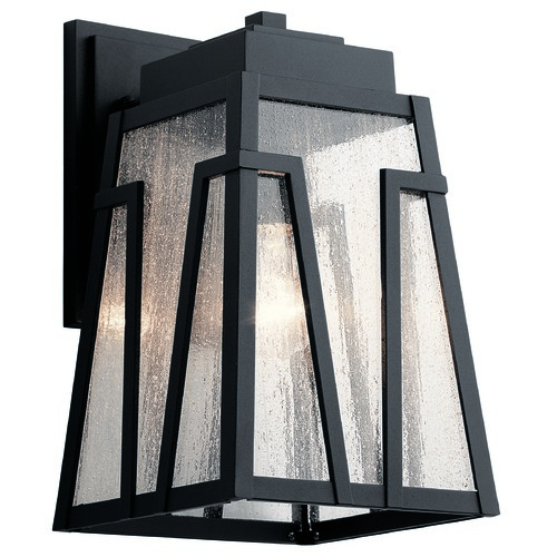 Kichler Lighting Koblenz 13.50-Inch Textured Black Outdoor Wall Light by Kichler Lighting 49901BKT