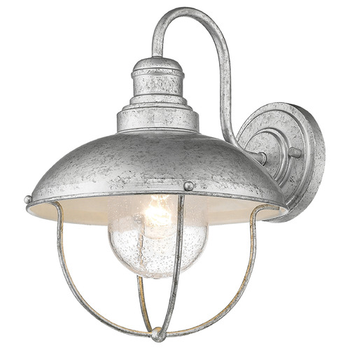 Ansel Galvanized Outdoor Wall Light by Z-Lite