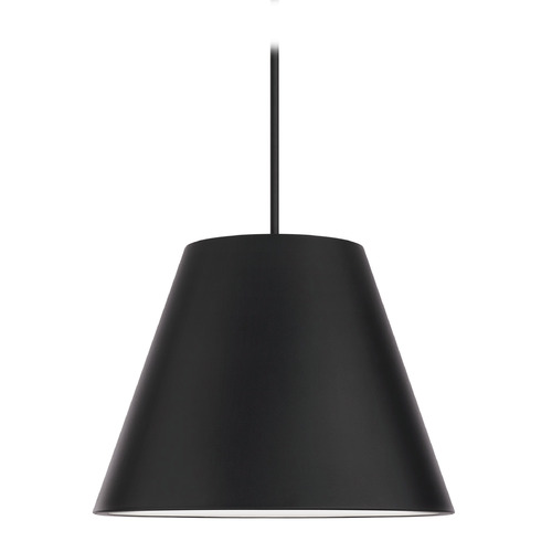 Myla 20-Inch 4000K Wet LED Pendant in Black by Modern Forms
