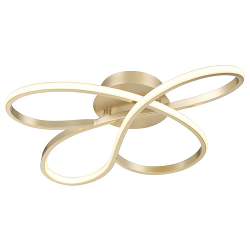 George Kovacs Astor Soft Gold LED Flushmount Light