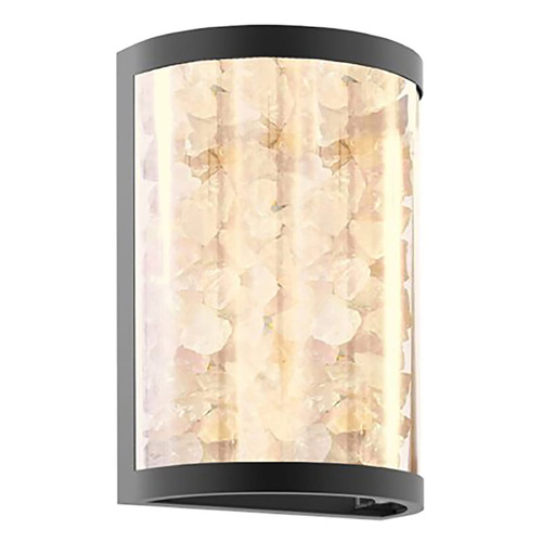 Minka Lavery Bexley Manor Black with Gold Outdoor Wall Light by Minka Lavery 8185-66A-L