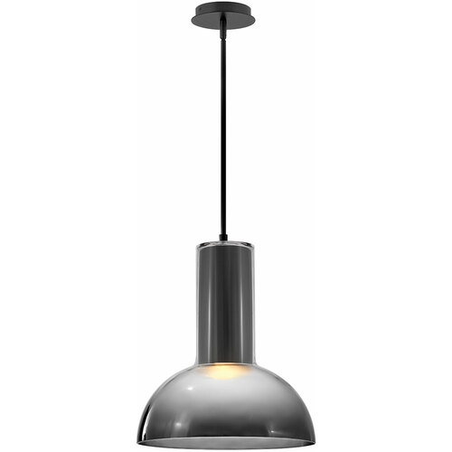 Ombra Large Pendant in Black by Fredrick Ramond