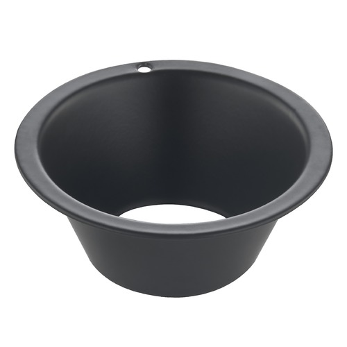 Recesso Lighting by Dolan Designs Recesso Lighting 2 Inch Black Smooth Reflector for Recessed Lighting RL02-SMTR-BK