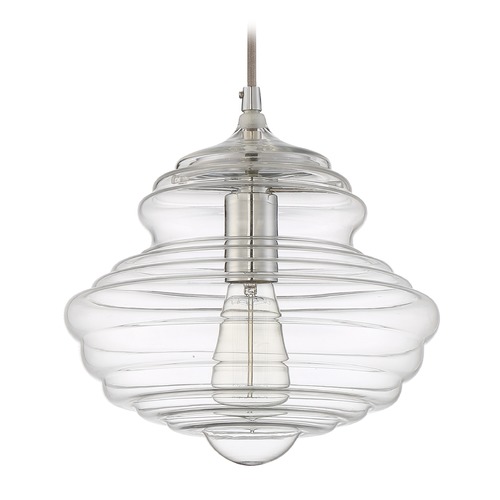10.50-Inch Wide Chrome Pendant by Craftmade Lighting