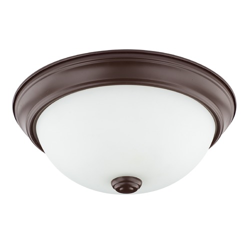 Bates 11-Inch Bronze Flush Mount by HomePlace by Capital Lighting