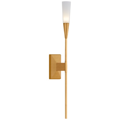 Visual Comfort Signature Collection Chapman & Myers Stellar Single Sconce in Brass by Visual Comfort Signature CHD2601G