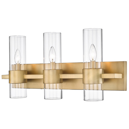 Lawson Rubbed Brass Bathroom Light by Z-Lite