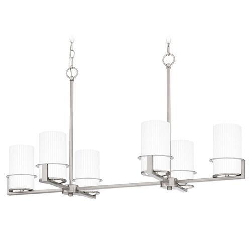 Quoizel Lighting Seymour Brushed Nickel Island Light