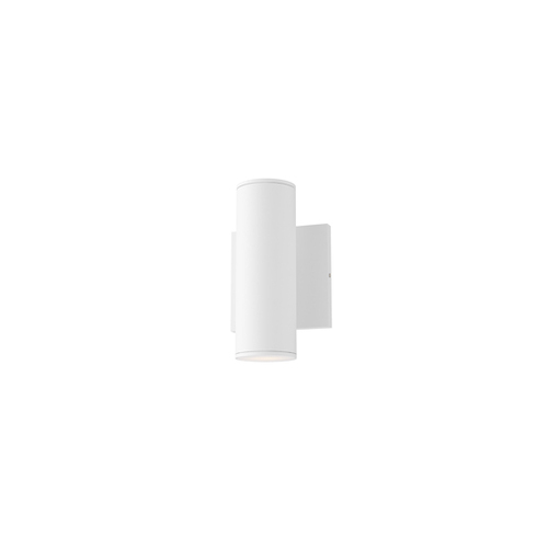 Calibro 7.50-Inch LED Outdoor Wall Light in White by Maxim Lighting