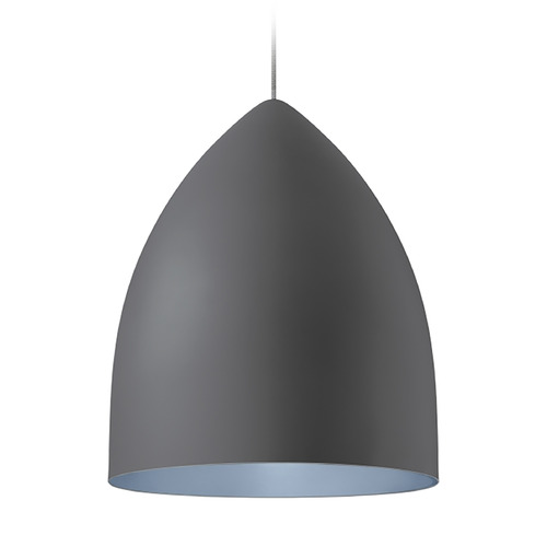 Signal Grande Pendant in Gray & Blue by Visual Comfort Modern