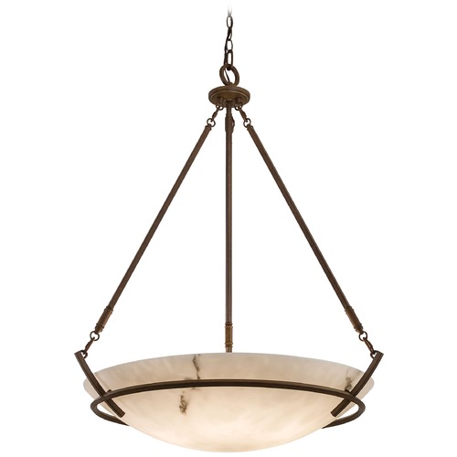 Minka Lavery Minka Lavery Calavera Nutmeg Pendant Light with Bowl / Dome Shade 684-14