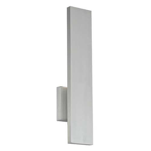 Stag 18-Inch LED ADA Outdoor Wall Light in Aluminum 3000K 3CCT by WAC Lighting