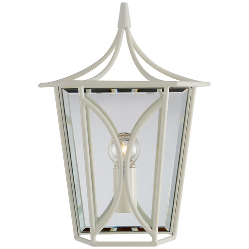 Visual Comfort Signature Collection Kate Spade New York Cavanagh Mini Sconce in Cream by Visual Comfort Signature KS2144LC