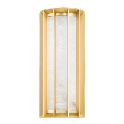 Corbett Lighting Leda Vintage Brass LED Sconce
