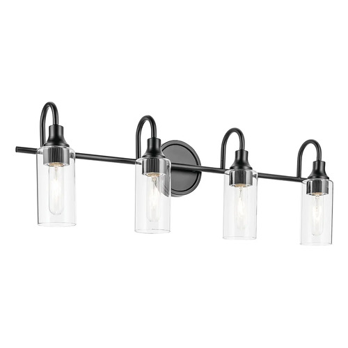 Kichler Lighting Kavi 4-Light Bath Light in Black by Kichler Lighting 55212BK