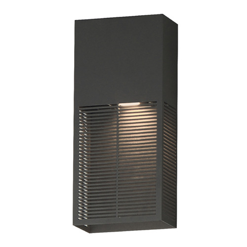 Et2 Grate Architectural Bronze LED Outdoor Wall Light