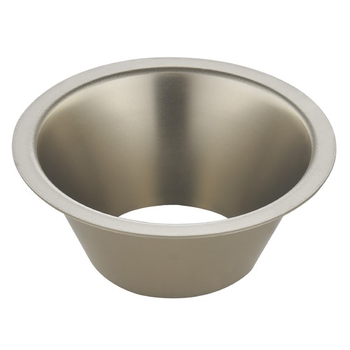 Recesso Lighting by Dolan Designs Recesso Lighting 2 Inch Brushed Nickel Smooth Reflector for Recessed Lighting RL02-SMTR-BN
