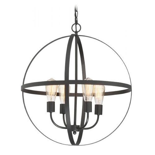 Lite Source Lighting Manton Black Pendant by Lite Source Lighting LS-19152