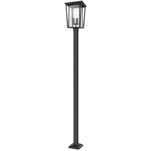 Z-Lite Seoul Oil Rubbed Bronze Post Light by Z-Lite 571PHXLS-536P-ORB