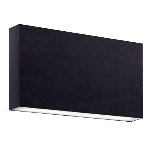 Kuzco Lighting Modern Black LED Outdoor Wall Light 3000K 1200LM by Kuzco Lighting AT6610-BK