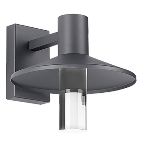 Sean Lavin Ash 12 LED Outdoor Wall Light in Charcoal by VC Modern