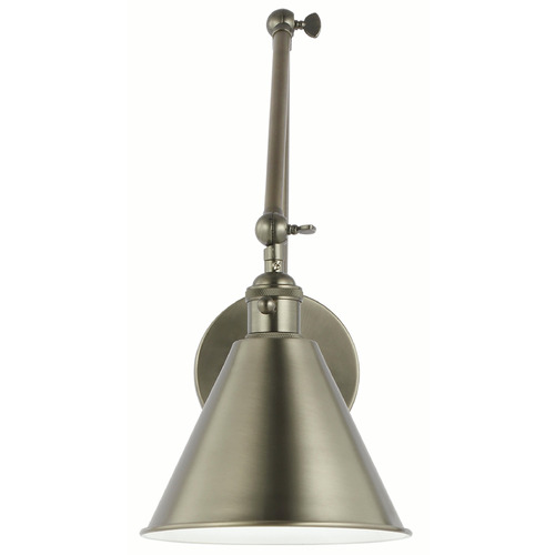 Visual Comfort Studio Collection Visual Comfort Studio Collection Chapman & Myers Salem Antique Brushed Nickel Swing Arm Lamp 4298101-965