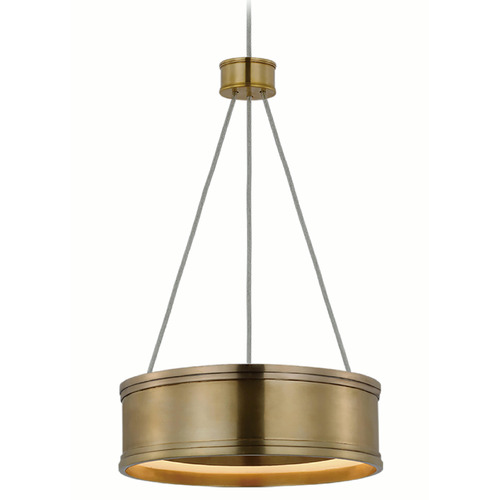 Visual Comfort Signature Collection Chapman & Myers Connery Pendant in Brass by Visual Comfort Signature CHC1610AB