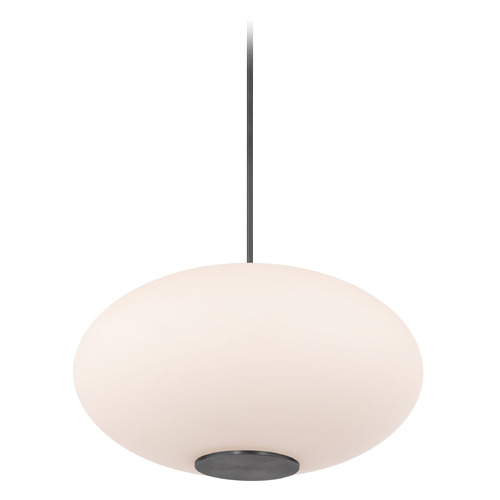 Illusion 22-Inch 2700K LED Pendant in Black by Modern Forms
