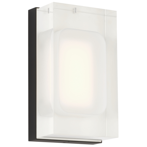 Visual Comfort Modern Collection Visual Comfort Modern Collection Sean Lavin Milley Nightshade Black LED Sconce 700WSMLY7NB-LED930