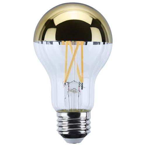 Satco Lighting 8W A19 2700K Gold Crown LED Light Bulb by Satco Lighting S12538
