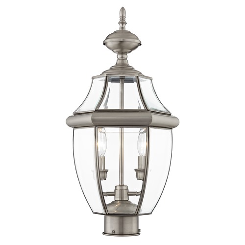 Livex Lighting Livex Lighting Monterey Brushed Nickel Post Light 2254-91