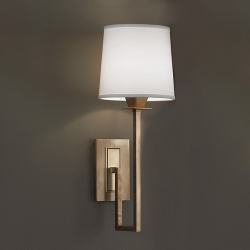 Norwell Lighting Norwell Lighting Maya Aged Brass Sconce 9675-AG-WS