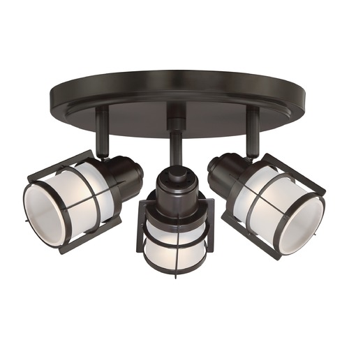 Quoizel Lighting Winside LED Flush Mount in Western Bronze by Quoizel Lighting WNS1610WT