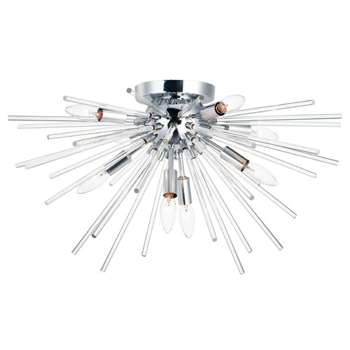 Maxim Lighting Polaris Polished Chrome Flush Mount by Maxim Lighting 28660CLPC