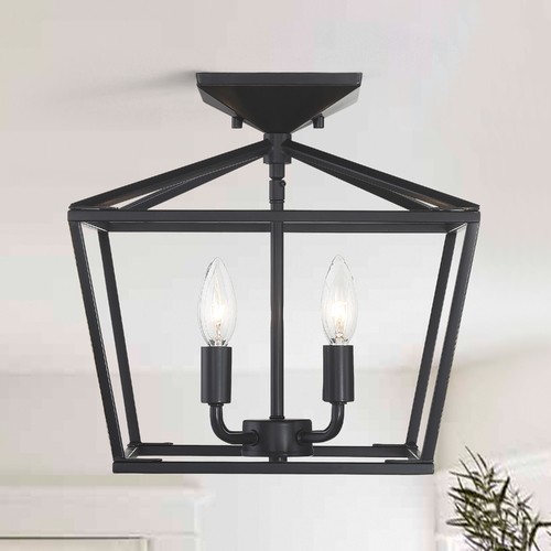 Townsend 4-Light Classic Bronze Semi-Flush Mount by Savoy House