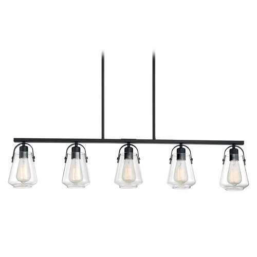 Skybridge Matte Black Linear Light by Satco Lighting