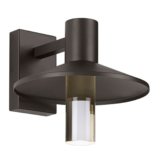 Visual Comfort Modern Collection Sean Lavin Ash 12 LED Outdoor Wall Light in Bronze by VC Modern 700OWASHH92712CZUNV