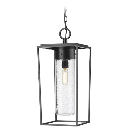 Z-Lite Sheridan Black Outdoor Hanging Light by Z-Lite 594CHB-BK